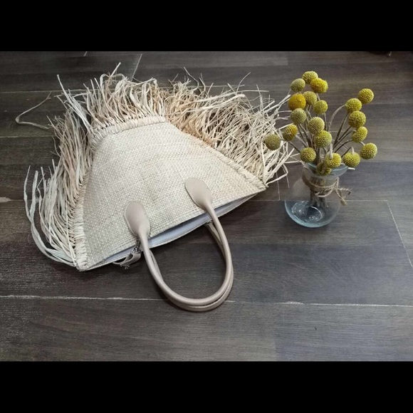 Straw handbag - Picture 2 of 3